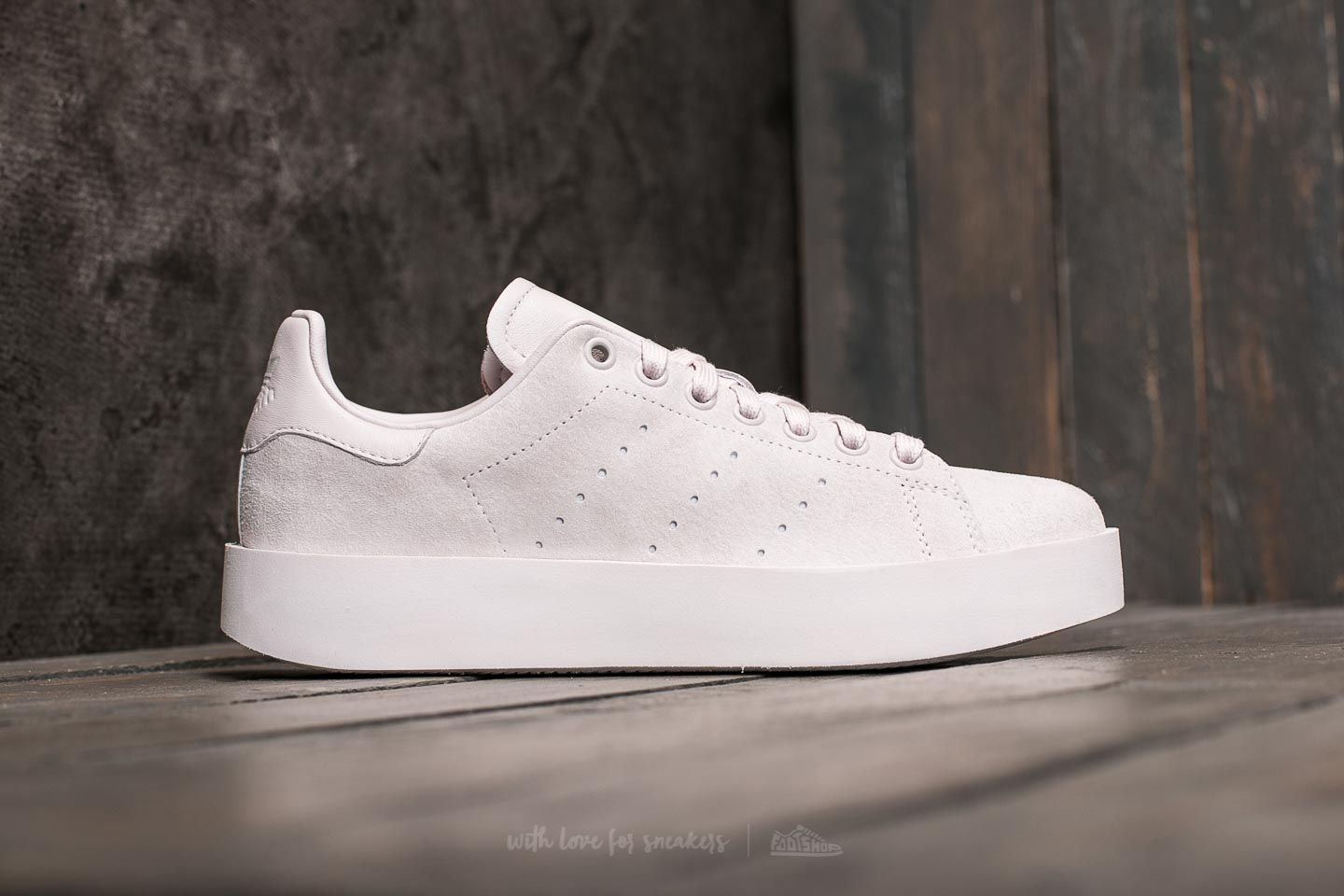 baskets compensees adidas stan smith bold rose femme baskets compensees adidas stan smith bold rose femme