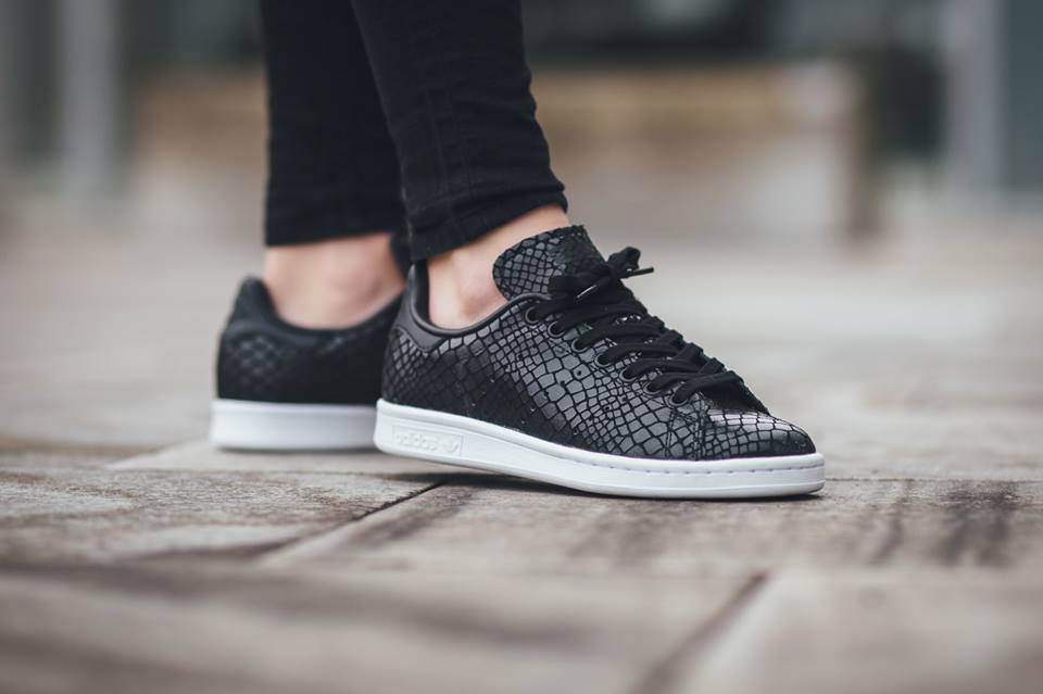 adidas stan smith croco homme bleu