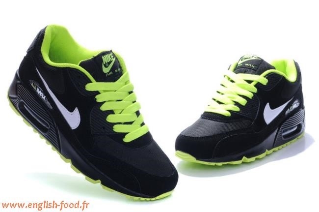 air max 90 noir et vert