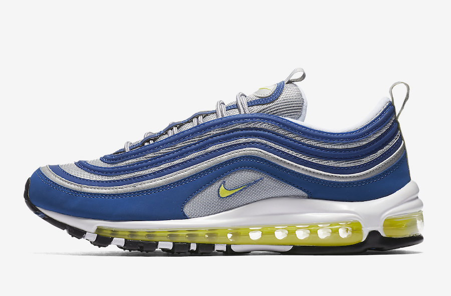 air max 97 jaune rose bleu