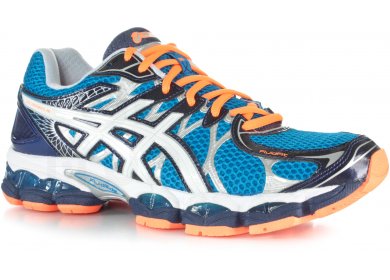 asics gel nimbus 18 homme brun