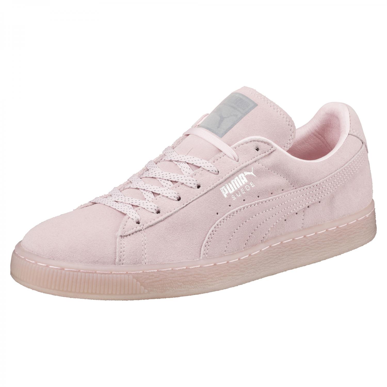 basket puma suede femme rose